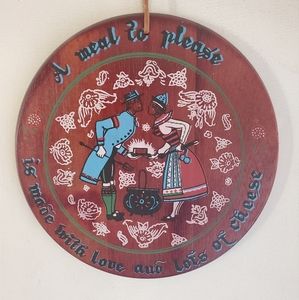 Vintage Pa Dutch Kitchen Sign